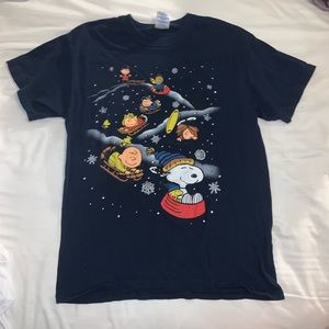 Peanuts Christmas T shirt